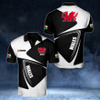 AIO Pride - Customize Welsh Dragon - Flag V2 Unisex Adult Polo Shirt