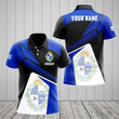 AIO Pride - Customize Uruguay Proud With Coat Of Arms V2 Unisex Adult Polo Shirt