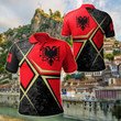 AIO Pride - Albania - Albanian Legend Unisex Adult Polo Shirt