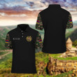 AIO Pride - Customize Armenia Coat Of Arms Camo Unisex Adult Polo Shirt