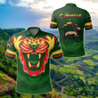 AIO Pride - Ethiopia Flag Lion King Unisex Adult Polo Shirt