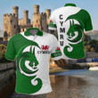 AIO Pride - Welsh Myth Dragon Unisex Adult Polo Shirt