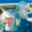 AIO Pride - Fiji - Polynesian Coconut Tree Unisex Adult Polo Shirt