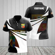 AIO Pride - Customize Basque Coat Of Arms Style 3D Print Unisex Adult Polo Shirt