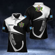 AIO Pride - Customize Saint Lucia Coat Of Arms & Flag Unisex Adult Polo Shirt