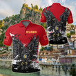 AIO Pride - Albania Special Golden Eagle Albanian Unisex Adult Polo Shirt
