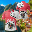 AIO Pride - Austria Coat Of Arms And Flag Unisex Adult Polo Shirt