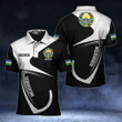 AIO Pride - Customize Uzbekistan Coat Of Arms & Flag Unisex Adult Polo Shirt