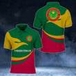 AIO Pride - Mauritania Proud Version Unisex Adult Polo Shirt