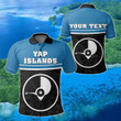 AIO Pride - Customize Yap Islands Coat Of Arms - Dat Style Unisex Adult Polo Shirt