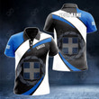 AIO Pride - Customize Greece Proud Version Unisex Adult Polo Shirt
