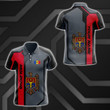 AIO Pride - Custom Name Moldova Metal Technology 3D Unisex Adult Polo Shirt