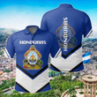 AIO Pride - Honduras Coat Of Arms Lucian Style Unisex Adult Polo Shirt