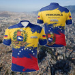 AIO Pride - Venezuela Flag Brush Unisex Adult Polo Shirt