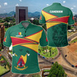 AIO Pride - Cameroon Strong Flag Unisex Adult Polo Shirt