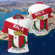 AIO Pride - Malta Sporty Style Unisex Adult Polo Shirt