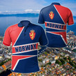 AIO Pride - Norway Pride Unisex Adult Polo Shirt