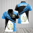 AIO Pride - Customize Guatemala Proud With Coat Of Arms V2 Unisex Adult Polo Shirt