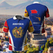 AIO Pride - Armenia Proud Of My Country Unisex Adult Polo Shirt