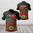 AIO Pride - Oromo Flag Lion Unisex Adult Polo Shirt