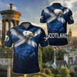 AIO Pride - Scotland - Scottish Eagle Unisex Adult Polo Shirt