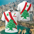 AIO Pride - Lebanon Special Flag Unisex Adult Polo Shirt