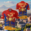AIO Pride - Armenia Khachkar - Armenian Cross Special Unisex Adult Polo Shirt