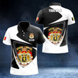 AIO Pride - Customize Belgium Coat Of Arms - Flag V2 Unisex Adult Polo Shirt