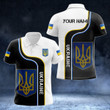 AIO Pride - Customize Ukraine Line Color Unisex Adult Polo Shirt