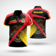 AIO Pride - Custom Name Kingdom of Belgium Coat Of Arms Basic Version Unisex Adult Polo Shirt