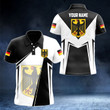 AIO Pride - Customize Germany Coat Of Arms In Your Heart Unisex Adult Polo Shirt
