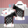 AIO Pride - Customize Croatia Pround Coat Of Arms Special Pattern Unisex Adult Polo Shirt