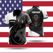 AIO Pride - Customize United States Eagle Symbol And Coat Of Arm Unisex Adult Polo Shirt