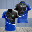 AIO Pride - Customize El Salvador Coat Of Arms Whirlpool Design Unisex Adult Polo Shirt