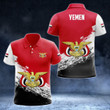 AIO Pride - Yemen Coat Of Arms - New Version Unisex Adult Polo Shirt