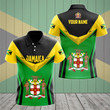 AIO Pride - Customize Jamaica Victory Version 3D Unisex Adult Polo Shirt