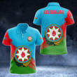 AIO Pride - Azerbaijan Coat Of Arms - New Version Unisex Adult Polo Shirt