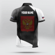 AIO Pride - Customize Russia Eagle Symbol And Coat Of Arm Unisex Adult Polo Shirt