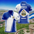 AIO Pride - Custom Name Honduras Coat Of Arms Flag 3D Unisex Adult Polo Shirt