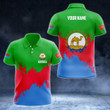AIO Pride - Customize Eritrea Flag Color New Version Unisex Adult Polo Shirt