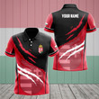 AIO Pride - Customize Hungary Coat Of Arms Scratch Pattern Unisex Adult Polo Shirt