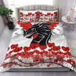 AIO Pride 3-Piece Duvet Cover Set Dragons Anzac 2022 We Will Remember Them