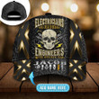 AIO Pride Electrician Were Created Skull Custom Name - Classic Cap