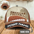 AIO Pride American Football Classic Custom Name - Classic Cap