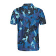 AIO Pride Ocean Camouflage Tennis Short Sleeve Polo Shirt
