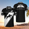 AIO Pride Put Your Fun On Your Saddle Horse Riding Short Sleeve Polo Shirt