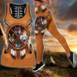 AIO Pride Native American 3D All Over Printed Hollow Tank Top Or High Waist Leggings