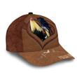 AIO Pride Premium Unique Cap Leather Rooster Heartbeat Custom Name Full Printed 3D Hat