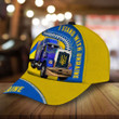 AIO Pride Premium Trucker Stand With Ukraine 3D Hats Ukraine Flag Custom Name