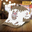 AIO Pride Perfect Gift For Grandma, Rabbit 3D Cap Custom Name
